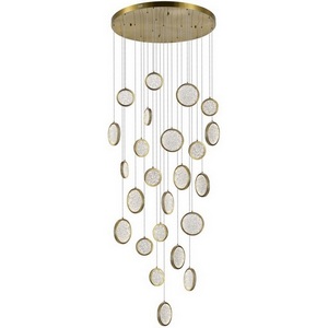 Изображение товара Подвесная каскадная люстра светодиодная Aployt Yulali APL.048.03.168