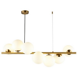 Изображение товара Подвесной светильник со стеклянным плафоном Aployt Jagna APL.312.13.07 (плафоны шарики)