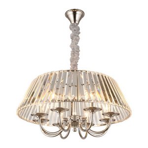 Изображение товара Подвесная люстра хрустальная Aployt Lucretia APL.748.03.08 в виде свечи