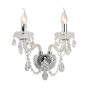 Изображение товара Бра хрустальное Aployt Koletta APL.755.01.02 в виде свечи с подвесками