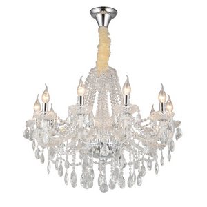 Изображение товара Подвесная люстра хрустальная Aployt Koletta APL.755.03.10 в виде свечи