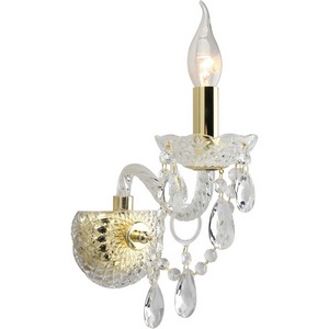 Изображение товара Бра Aployt Koletta APL.755.11.01 в виде свечи с подвесками