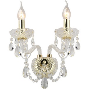 Изображение товара Бра Aployt Koletta APL.755.11.02 в виде свечи с подвесками