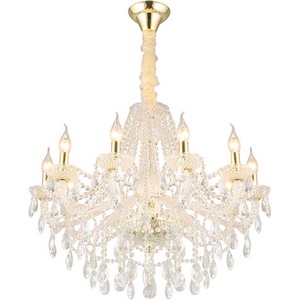 Изображение товара Подвесная люстра хрусталь Aployt Koletta APL.755.13.10 в виде свечи с подвесками