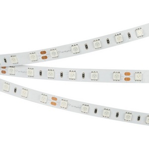 Изображение товара Светодиодная лента RT-B60-10mm 24V Yellow (14.4 W/m, IP20, 5060, 5m) (Arlight, 14.4 Вт/м, IP20) 008816(2)