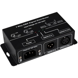 Изображение товара Усилитель DMX-сигнала LN-DMX-1CH (220V) (Arlight, IP20 Металл, 1 год) 016921