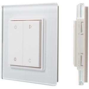Изображение товара Панель Knob SR-2833RGB-RF-UP White (3V,RGBW,1зона) (Arlight, IP20 Пластик, 3 года) 017740