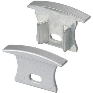 Изображение товара Заглушка ALU-SLIM-H15-F с отверстием (Arlight, Металл) 018253