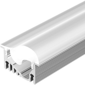 Изображение товара Профиль с экраном ALU-ASYMETRIC-2000 ANOD+FROST LENS (Arlight, Алюминий) 019270