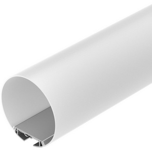 Изображение товара Профиль с экраном SL-ROUND-D120-2500 ANOD+OPAL (Arlight, Алюминий) 020475