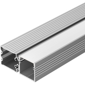 Изображение товара Профиль с экраном ALU-BASE-PW35S-2000 ANOD+FROST AG (Arlight, Металл) 021947