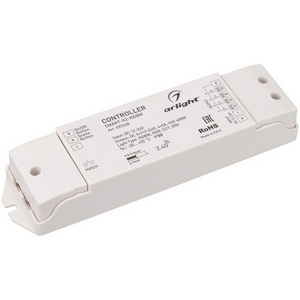 Изображение товара Контроллер SMART-K2-RGBW (12-24V, 4x5A, 2.4G) (Arlight, IP20 Пластик, 5 лет) 022668