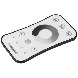 Изображение товара Пульт SMART-R10-DIM (4 зоны, 2.4G) (Arlight, IP20 Пластик, 5 лет) 023033