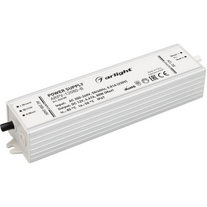 Изображение товара Блок питания ARPV-12080-B (12V, 6.7A, 80W) (Arlight, IP67 Металл) 023189