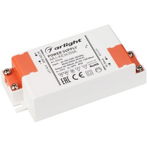 Изображение товара Блок питания ARJ-KE34350A (12W, 350mA, PFC) (Arlight, IP20 Пластик) 023444