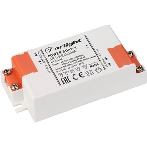 Изображение товара Блок питания ARJ-KE68300A (20W, 300mA, PFC) (Arlight, IP20 Пластик) 023448