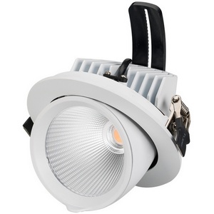 Изображение товара Светильник встраиваемый LED LTD-EXPLORER-R130-20W Day4000 (WH, 38 deg) (Arlight, IP20 Металл, 3 года) 024030