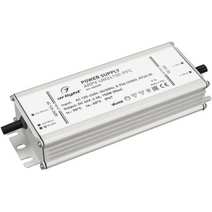 Изображение товара Блок питания ARPV-UH24150-PFC (24V, 6.3A, 150W) (Arlight, IP67 Металл) 024270