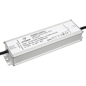 Изображение товара Блок питания ARPV-UH24320A-PFC (24V, 13.3A, 320W) (Arlight, IP67 Металл) 024272(1)