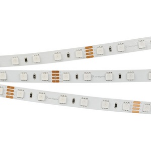Изображение товара Светодиодная лента RT-B60-10mm 24V RGB (14.4 W/m, IP20, 5060, 50m) (Arlight, Открытый) 024586(2)