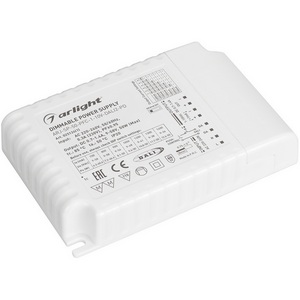 Изображение товара Блок питания ARJ-SP-50-PFC-1-10V-DALI2-PD (50W, 700-1400mA) (Arlight, IP20 Пластик) 025124(1)