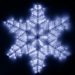 Изображение товара Световая фигура светодиодная ARD-SNOWFLAKE-M3-920x920-432LED White (230V, 27W) (Ardecoled, IP65) 025306