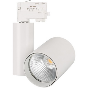 Изображение товара Трековый светильник трехфазный светодиодный 220V LGD-SHOP-4TR-R100-40W Day4000 (WH, 24 deg) (Arlight, IP20 Металл) 025398