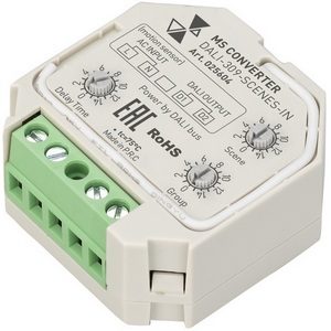 Изображение товара INTELLIGENT Конвертер датчика движения DALI-309-SCENES-IN (DALI bus, 230V) (IARL, -) 025604