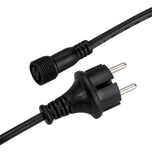 Изображение товара Шнур питания ARD-CLASSIC-BALL-LIVE-1.5M Black (230V, 1.6A) (Ardecoled, Закрытый) 025652