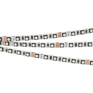 Изображение товара Светодиодная лента MINI-F120-5mm 24V RGB (8 W/m, IP20, 3535, 5m) (Arlight, узкая) 025707(2)