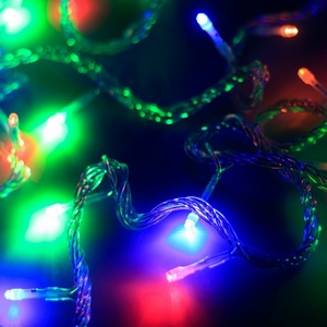 Изображение товара Светодиодная гирлянда ARD-STRING-HOME-5000-CLEAR-50LED-LIVE RGB (230V, 3.5W) (Ardecoled, IP20) 025763