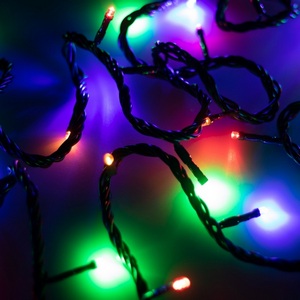 Изображение товара Светодиодная гирлянда ARD-STRING-HOME-5000-GREEN-50LED-LIVE RGB (230V, 3.5W) (Ardecoled, IP20) 025778