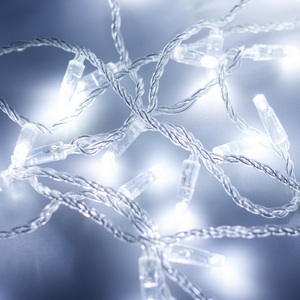 Изображение товара Светодиодная гирлянда на елку 10 м ARD-STRING-CLASSIC-10000-CLEAR-100LED-FLASH WHITE (230V, 7W) (Ardecoled, IP65) 025782