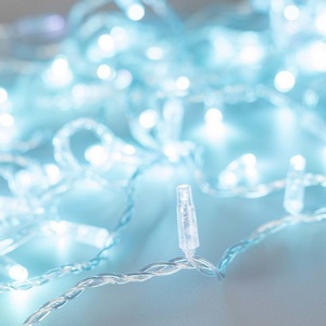 Изображение товара Светодиодная гирлянда ARD-STRING-CLASSIC-10000-CLEAR-100LED-FLASH Azure (230V, 7W) (Ardecoled, IP65) 025784