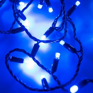 Изображение товара Светодиодная гирлянда ARD-STRING-CLASSIC-10000-BLACK-100LED-STD BLUE (230V, 7W) (Ardecoled, IP65) 025802