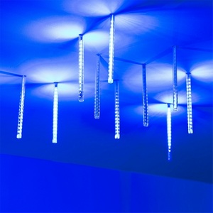 Изображение товара Светодиодная гирлянда ARD-ICEFALL-CLASSIC-D12-200-10PCS-CLEAR-32LED-LIVE BLUE (230V, 10.5W) (Ardecoled, IP65) 026041