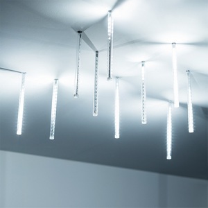 Изображение товара Светодиодная гирлянда ARD-ICEFALL-CLASSIC-D12-200-10PCS-CLEAR-32LED-LIVE WHITE (230V, 10.5W) (Ardecoled, IP65) 026043