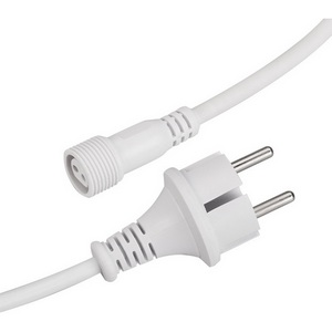 Изображение товара Шнур питания ARD-CLASSIC-ICEFALL-1.5M White (230V) (Ardecoled, Закрытый) 026106