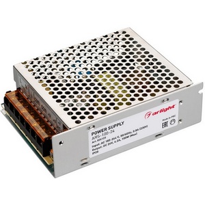 Изображение товара Блок питания ARS-100-24 (24V, 4.2A, 100W) (Arlight, IP20 Сетка) 026123