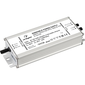 Изображение товара Блок питания ARPV-UH24150-PFC-DALI2-PH (24V, 6.3A, 150W) (Arlight, IP67 Металл) 026126(2)