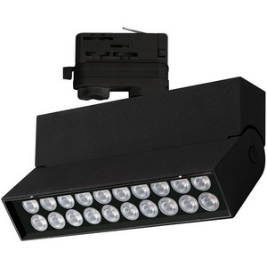 Изображение товара Трековый светильник трехфазный светодиодный 220V LGD-LOFT-TRACK-4TR-S170-20W Day4000 (BK, 24 deg) (Arlight, IP40 Металл) 026232