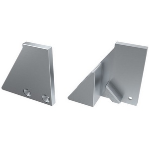 Изображение товара Заглушка для ALM-GLASS-10 с опорой правая глухая (Arlight, Металл) 026739