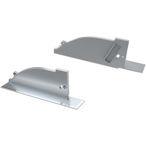 Изображение товара Заглушка для ALM-ARC-SIDE серая правая с отверстием (Arlight, Металл) 026792