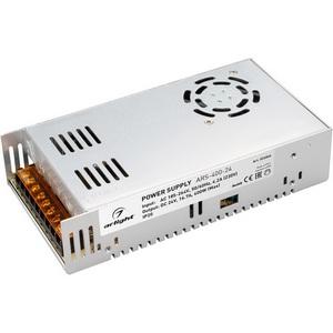Изображение товара Блок питания ARS-400-24 (24V, 16,7A, 400W) (Arlight, IP20 Сетка) 026864