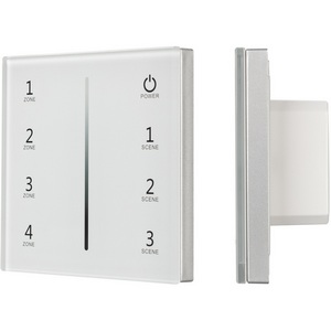 Изображение товара Панель SMART-P34-DIM-IN White (230V, 0-10V, Sens, 2.4G) (Arlight, IP20 Пластик, 5 лет) 027111