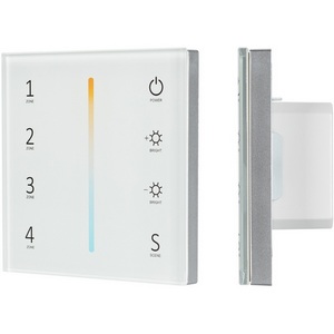 Изображение товара Панель Sens SMART-P38-MIX White (230V, 4 зоны, 2.4G) (Arlight, IP20 Пластик, 5 лет) 027118