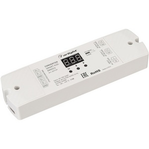 Изображение товара Конвертер SMART-K25-DMX512 (230V, 2x1A, TRIAC) (Arlight, Пластик) 027129