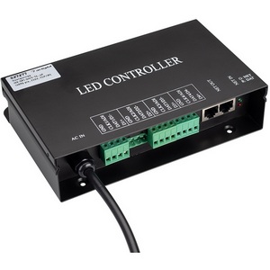 Изображение товара Контроллер HX-SPI-DMX-SL-4P (4096 pix, 220V, TCP/IP, add, ArtNet) (Arlight, IP20 Металл, 2 года) 027277