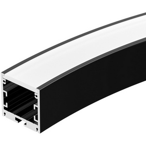 Изображение товара Профиль SL-ARC-3535-D800-A90 BLACK (630мм, дуга 1 из 4) (Arlight, Алюминий) 027638