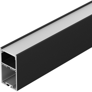 Изображение товара Профиль с экраном SL-LINE-3667-2500 BLACK+OPAL (Arlight, Алюминий) 027987